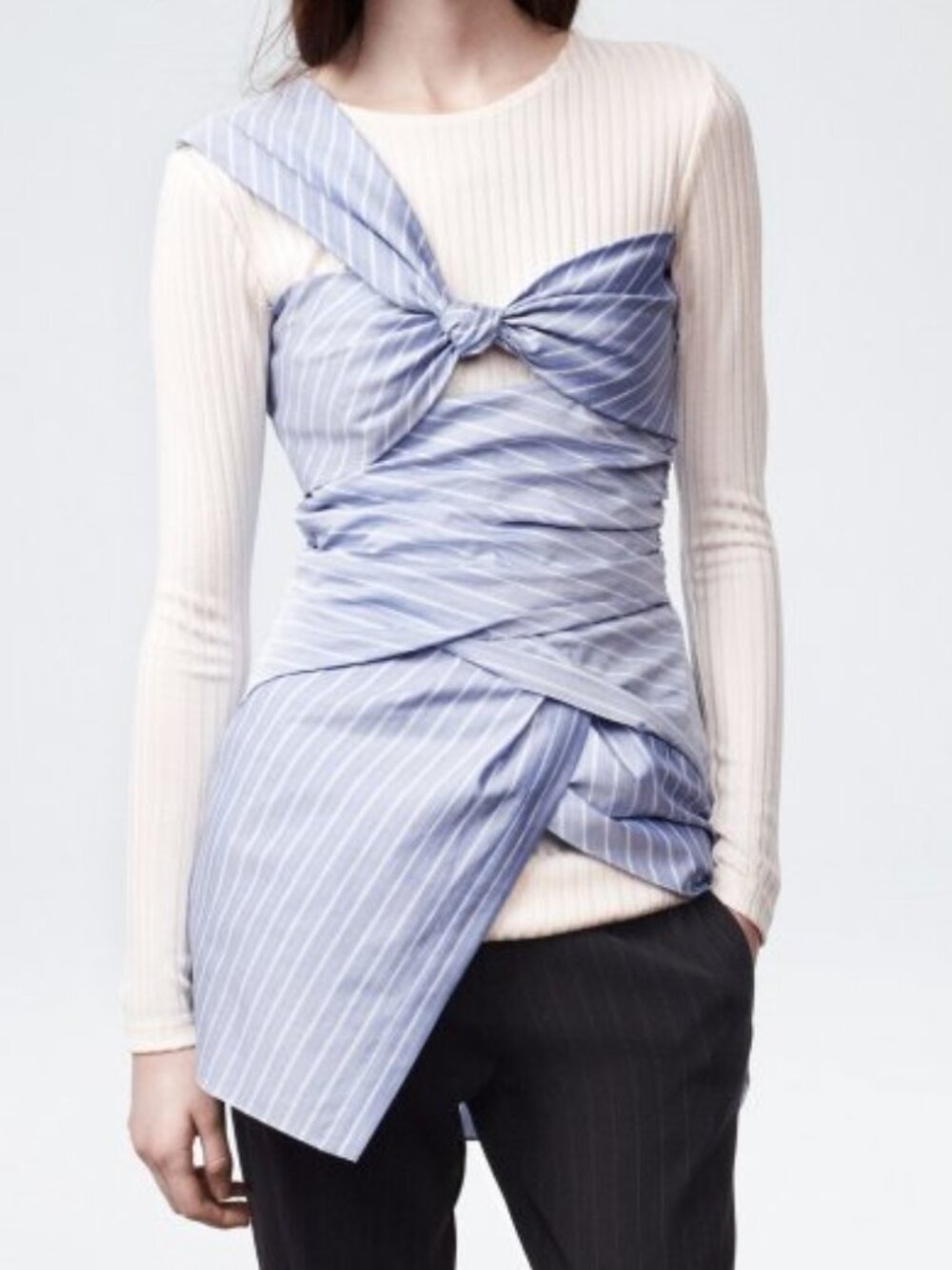 Thakoon wrap effect dress/top SZ 2